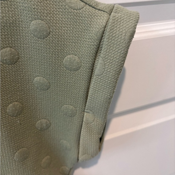Olive Green polka dot Blue Pepper small short sleeve top - Picture 3 of 8